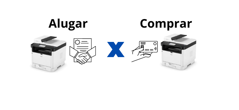 Alugar ou comprar uma impressora