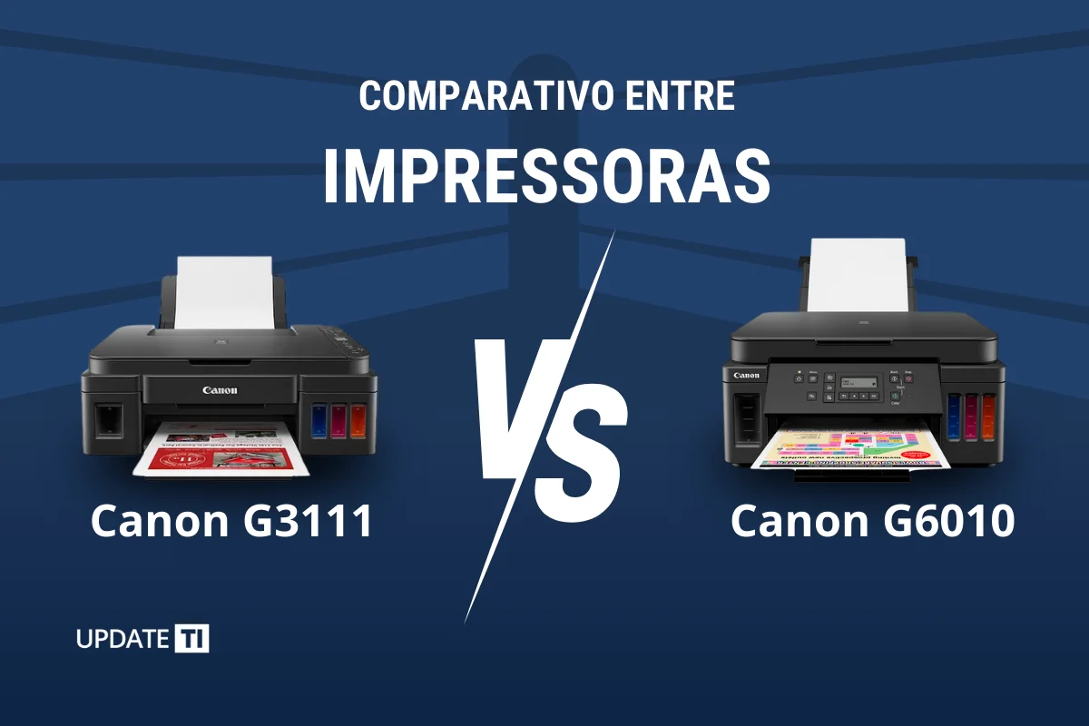 Comparativo entre impressoras canon g3111 e canon g6010