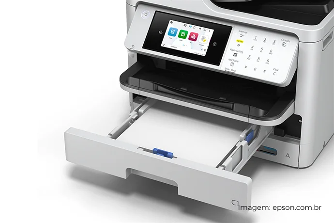 Impressora Epson WF C5810 bandeja