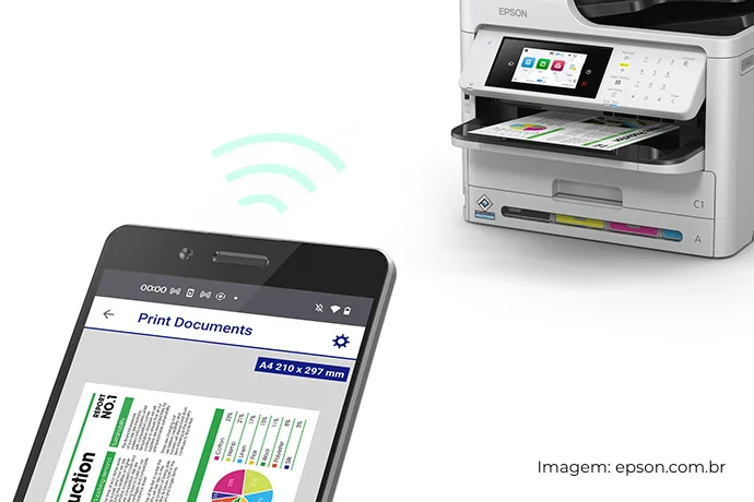 Impressora Epson WF C5810 conectividade