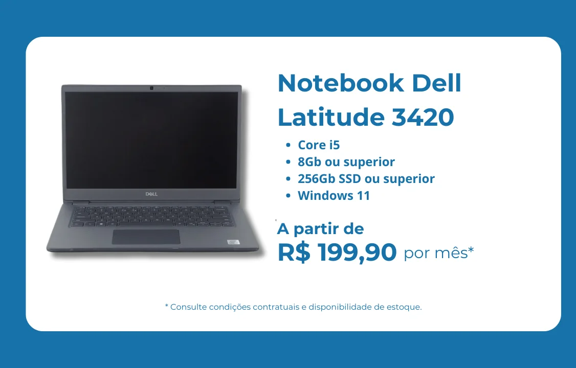 aluguel de notebook rj preço