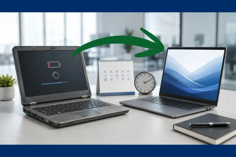 Quanto tempo dura um notebook empresarial e quando é hora de trocar
