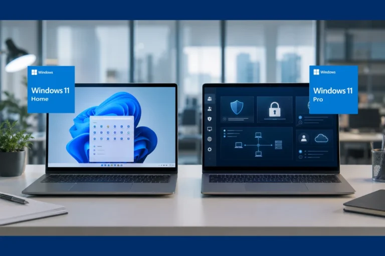 Windows 11 Home ou Pro qual escolher para empresas